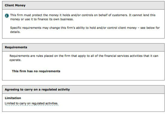 trading point公司英国FCA监管证明函